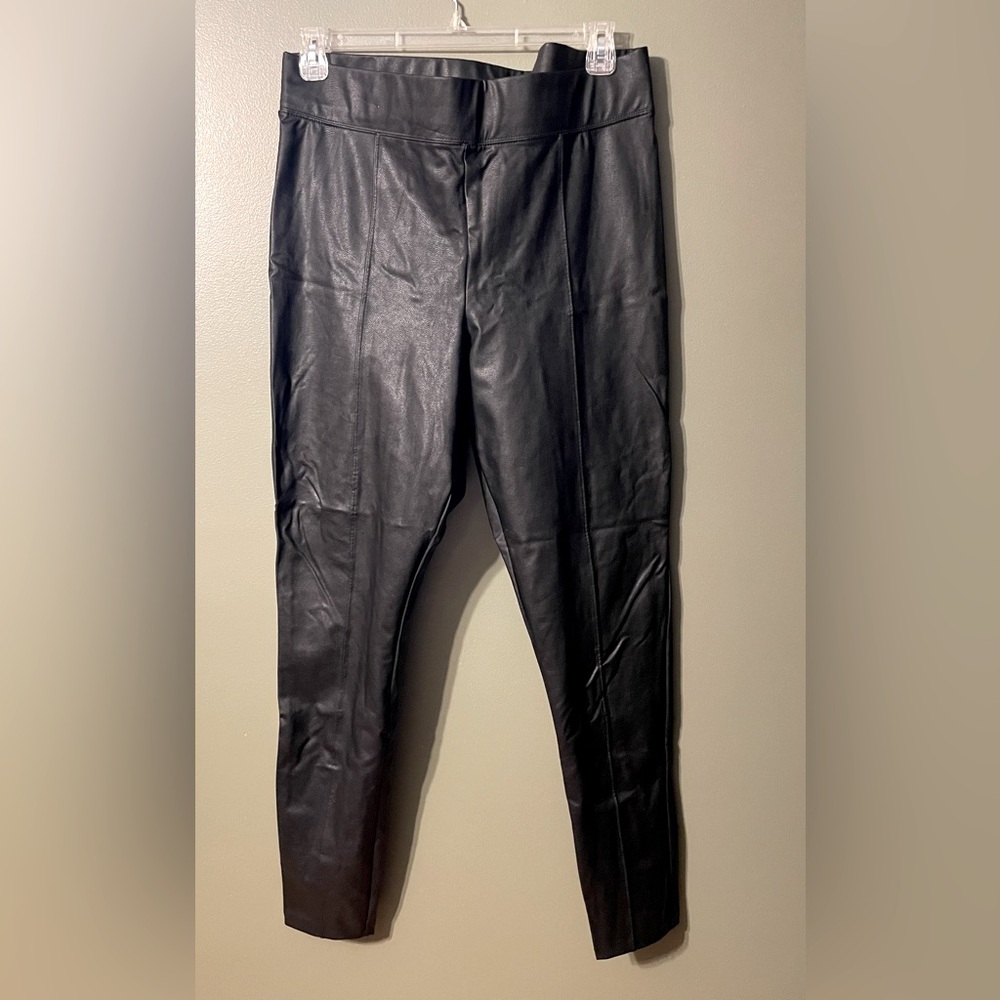 Old Navy Stevie high-rise faux leather pull on pants XL TALL